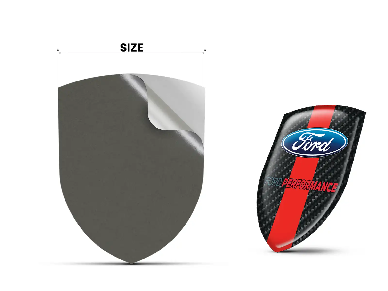 Ford Emblemas Auto Personalizados Resistentes Limitados
